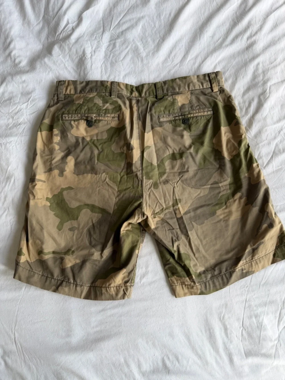 Lands End camo shorts